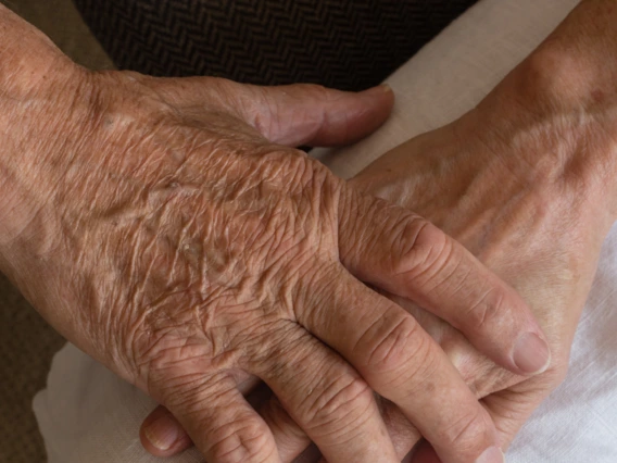 Image of clapsed hands