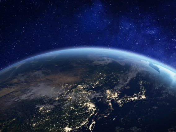 Image of earth from space