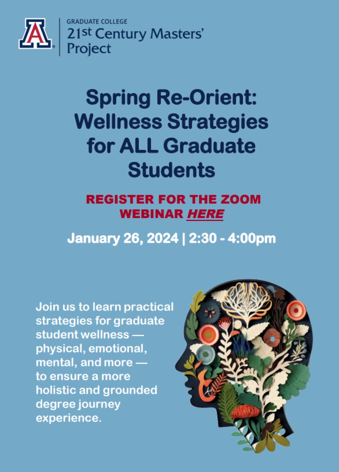 Spring orientation flyer