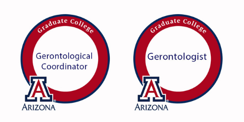 Graduate college digital badges for gerontologist and gerontological coordinator